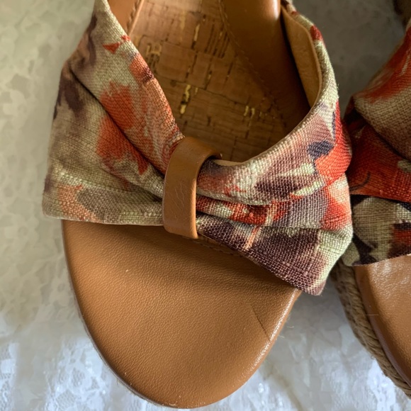Sofft | Sofft Peggie Tropical Espadrille Wedges Sandals Size 7. - Picture 6 of 10